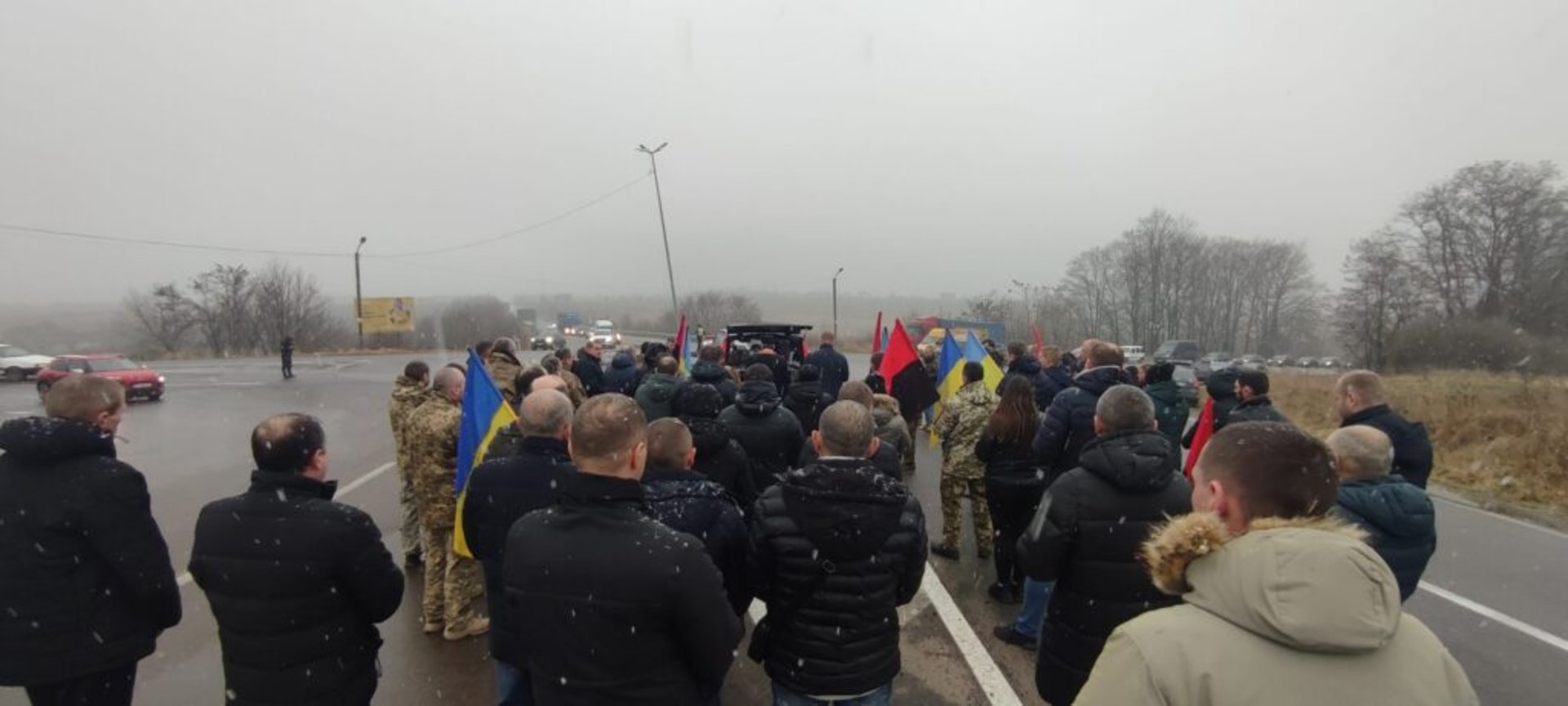 Дрогобицька громада прощається із загиблим захисником України Миколою Макухом