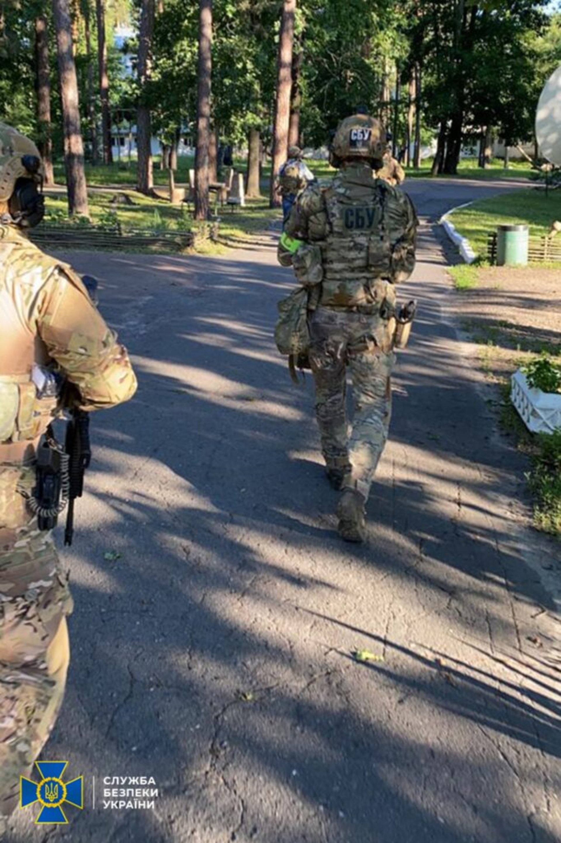 СБУ підозрює членів Муніципальної варти в організації незаконного стрілецького полігону, фото СБУ