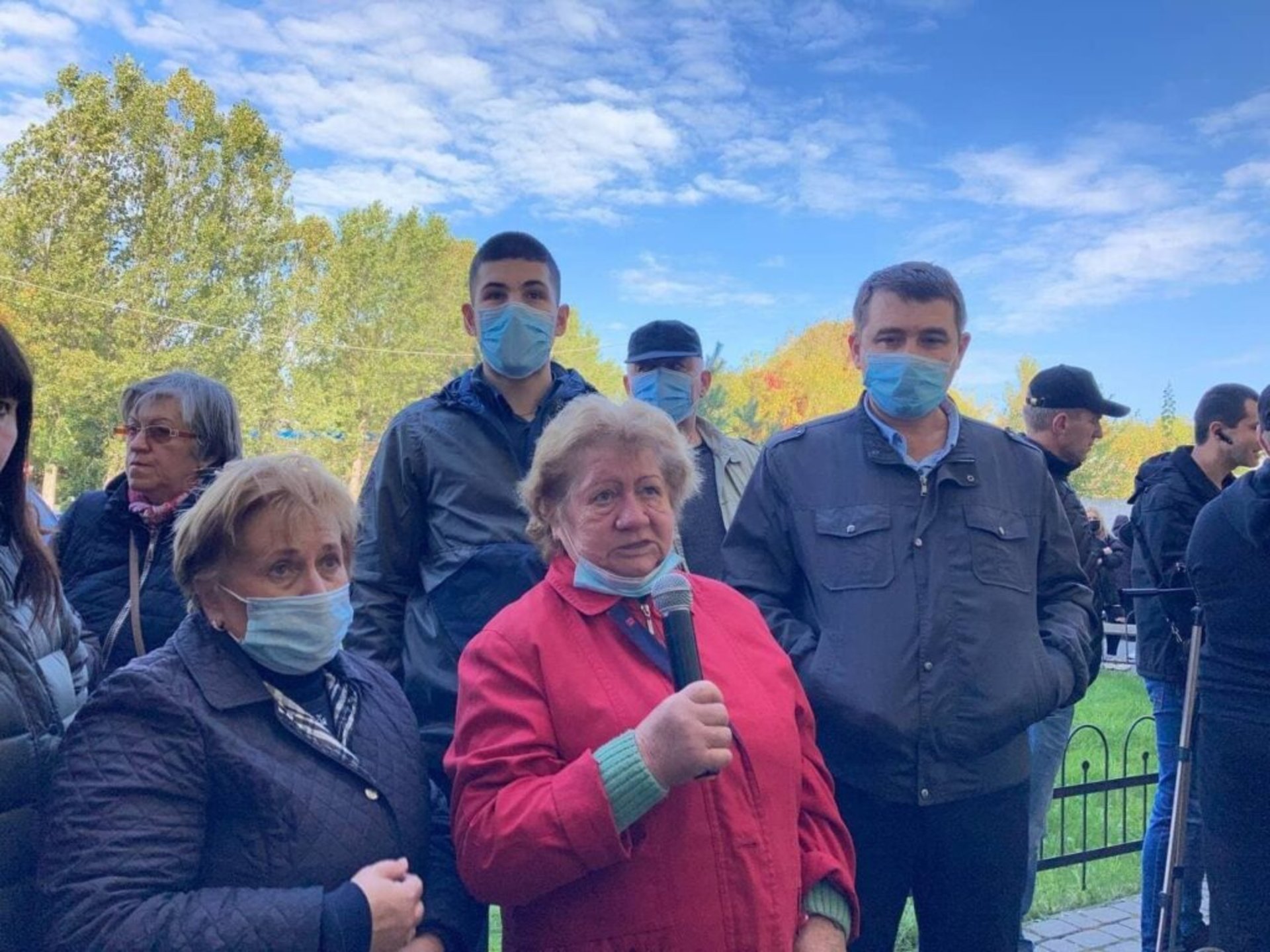 "Львівгаз" грабує нас!": Обурені львів’яни прийшли з вимогами припинення свавілля компанії, фото Нацкорпусу Львівщини