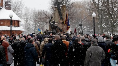 У Львові вшанували учасників бойових дій інших держав (ФОТО)