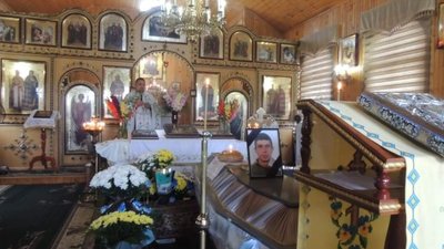 На Львівщині прощаються з бійцем ООС Сергієм Мельничуком (ФОТО)