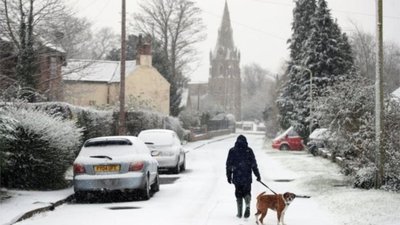Велика Британія потерпає від снігопадів