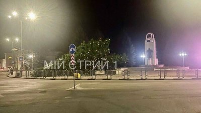 На Львівщині впала новорічна ялинка