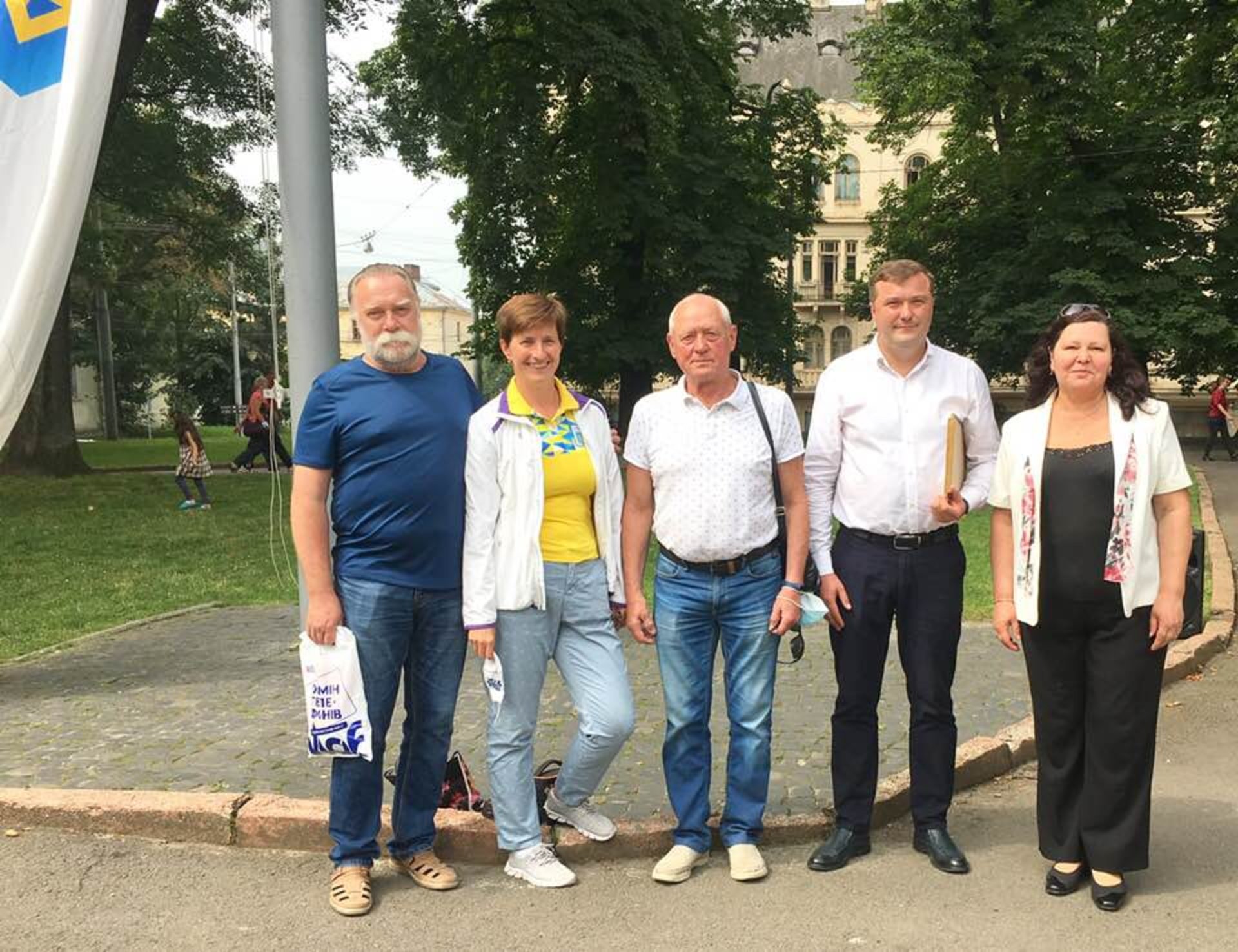 З нагоди Токійської Олімпіади у Львові відбулося спеціальне погашення поштової марки, фото Оксана Вацеба
