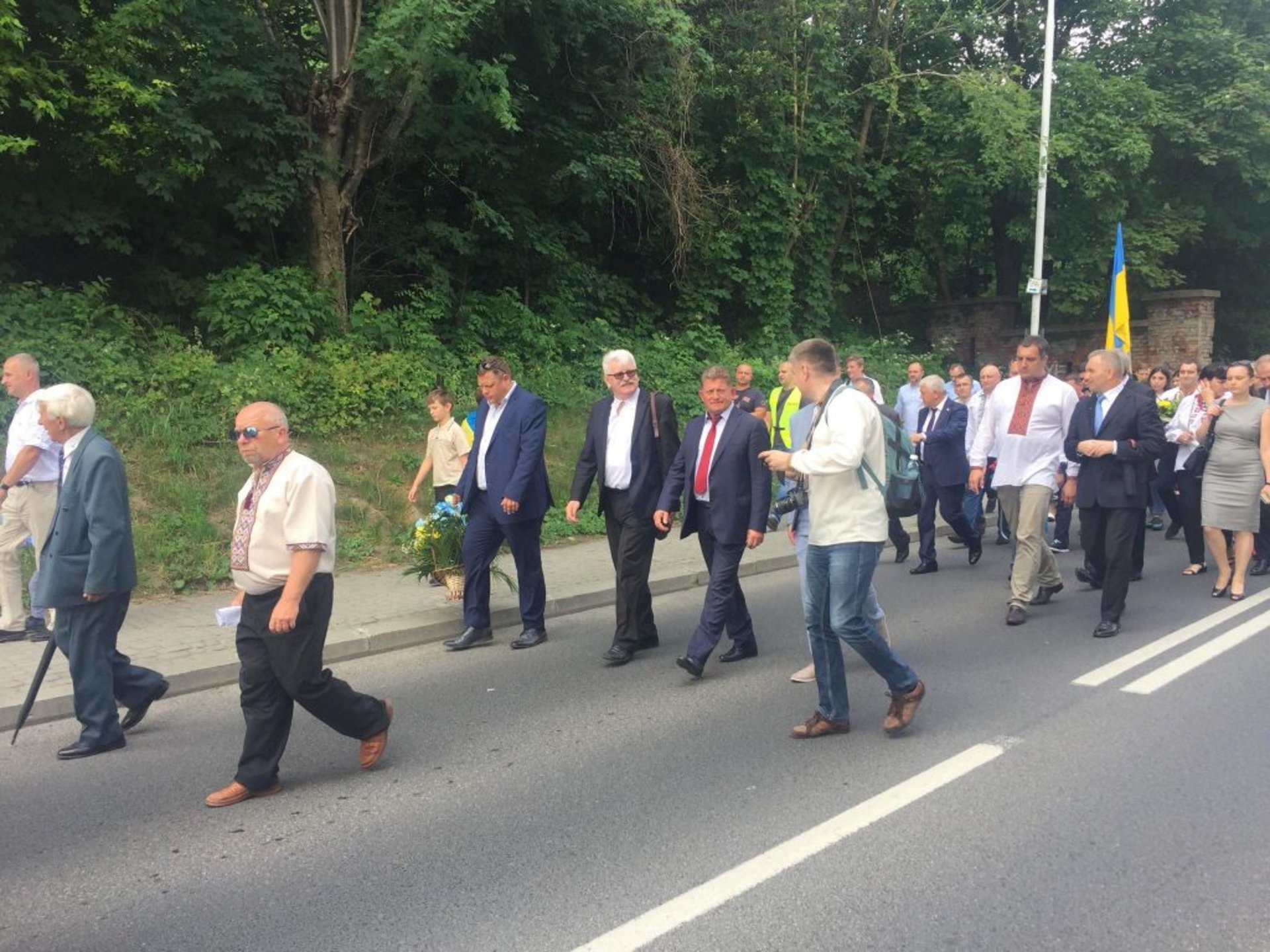 У Пикуличах вшанували полеглих українських воїнів. Фото Олега Довганика