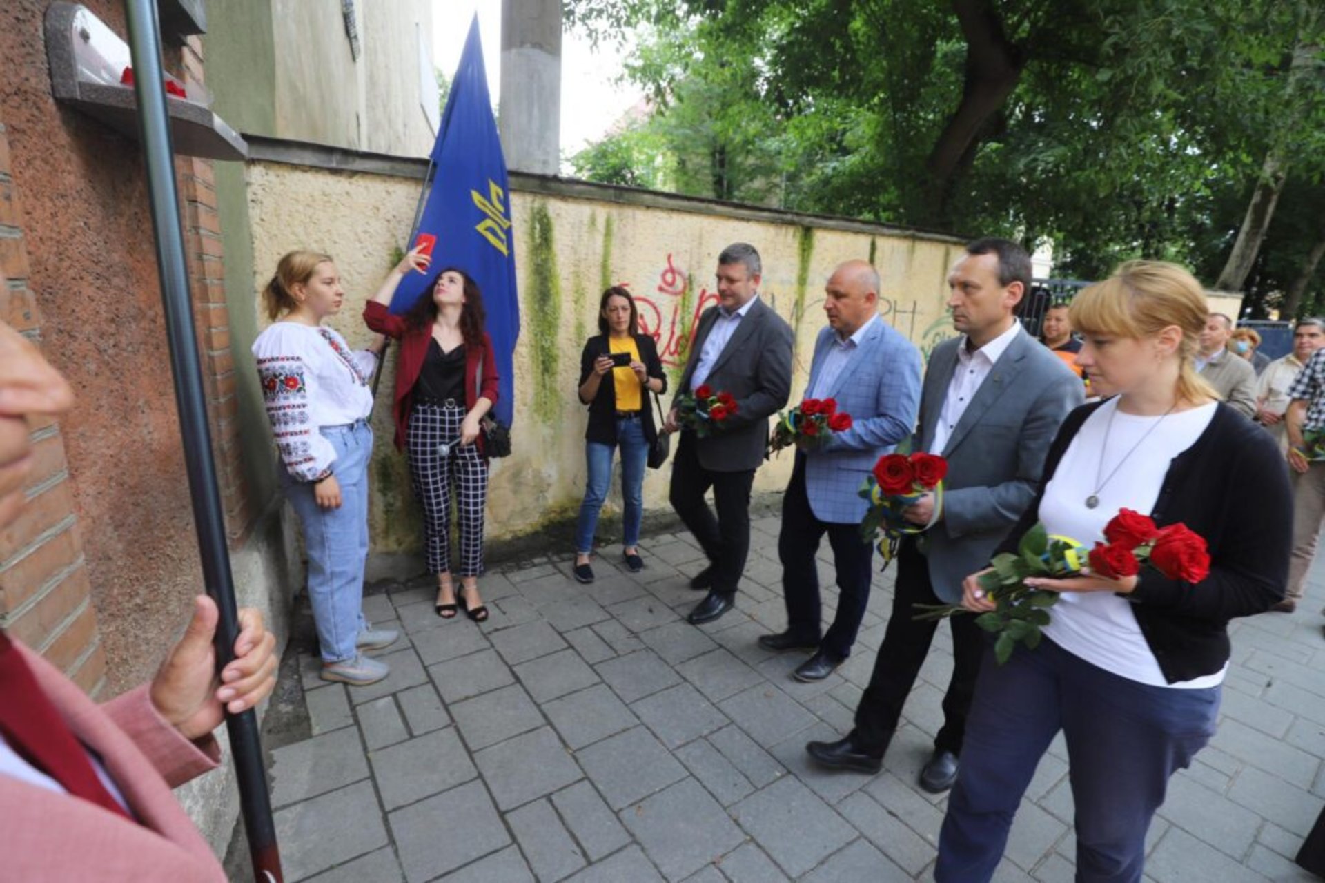 На Львівщині вшанували поета Олега Ольжича
