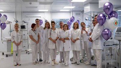 На Львівщині відкрили відділення інтенсивної терапії новонароджених