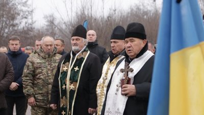 Дрогобиччина прощається з воїном Василем Гемою