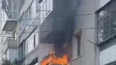 У Львові горіла квартира (ВІДЕО)