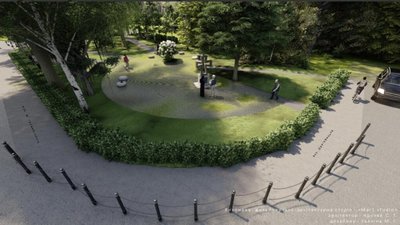 У Стебнику облаштовують сквер Небесної Сотні (ФОТО)