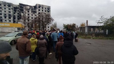 Окупаційна влада Маріуполя роздала мешканцям обігрівачі, незважаючи на те, що в місті немає електрики