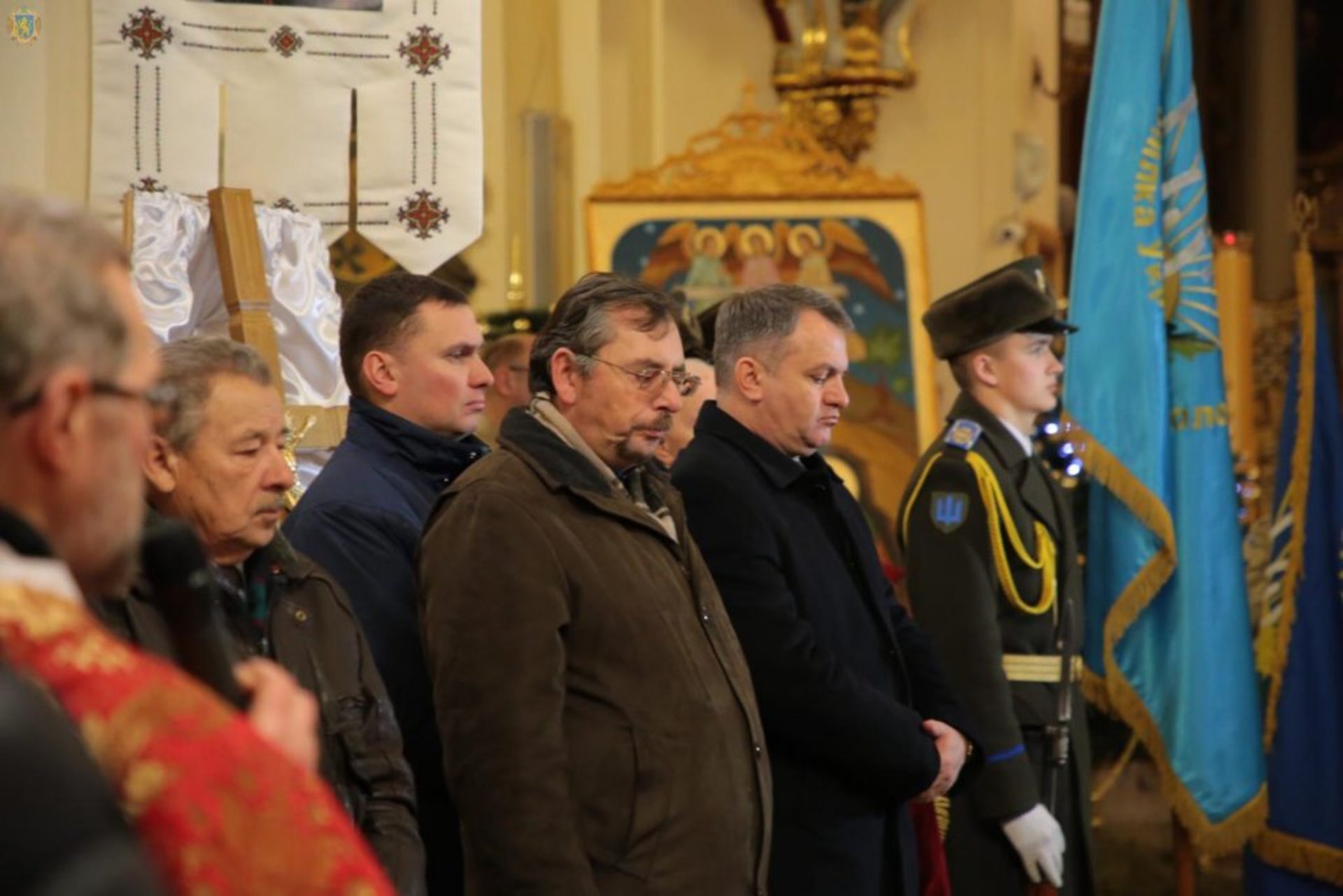 Львівщина провела в останню путь члена ОУН Омеляна Коваля. Фото: прес-служба ЛОДА.