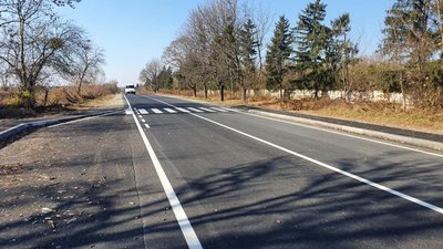 На Львівщині відремонтували автомобільну дорогу Шкло – Новояворівськ (ФОТО)