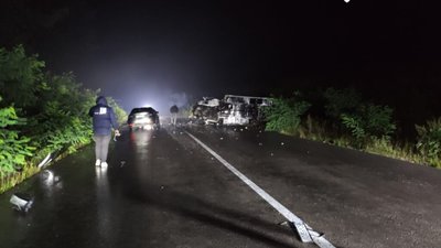 На кордоні з Львівщиною детектив НАБУ потрапив у аварію
