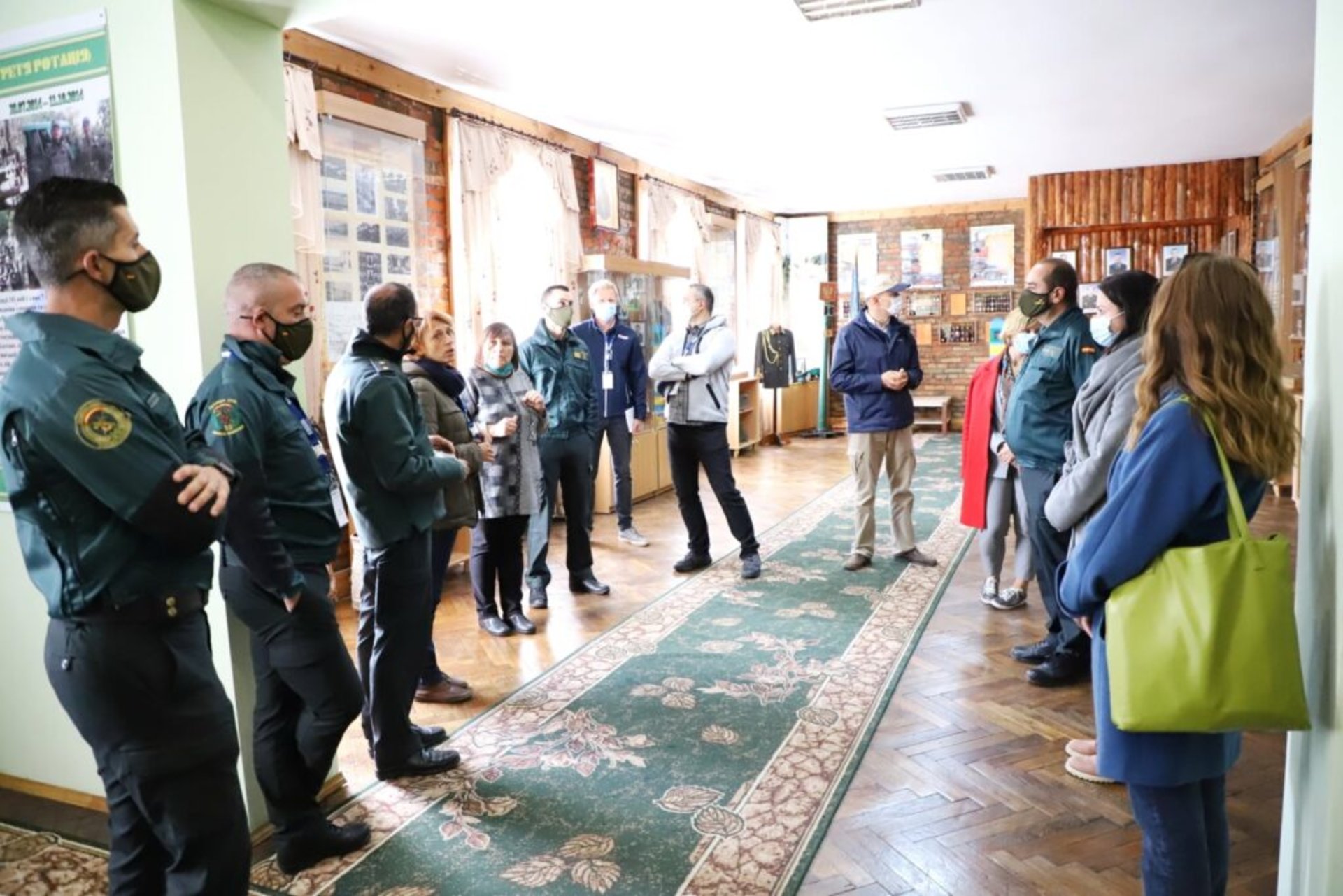 На Львівщині прикордонників відвідали представники цивільної гвардії Іспанії, фото ДПСУ