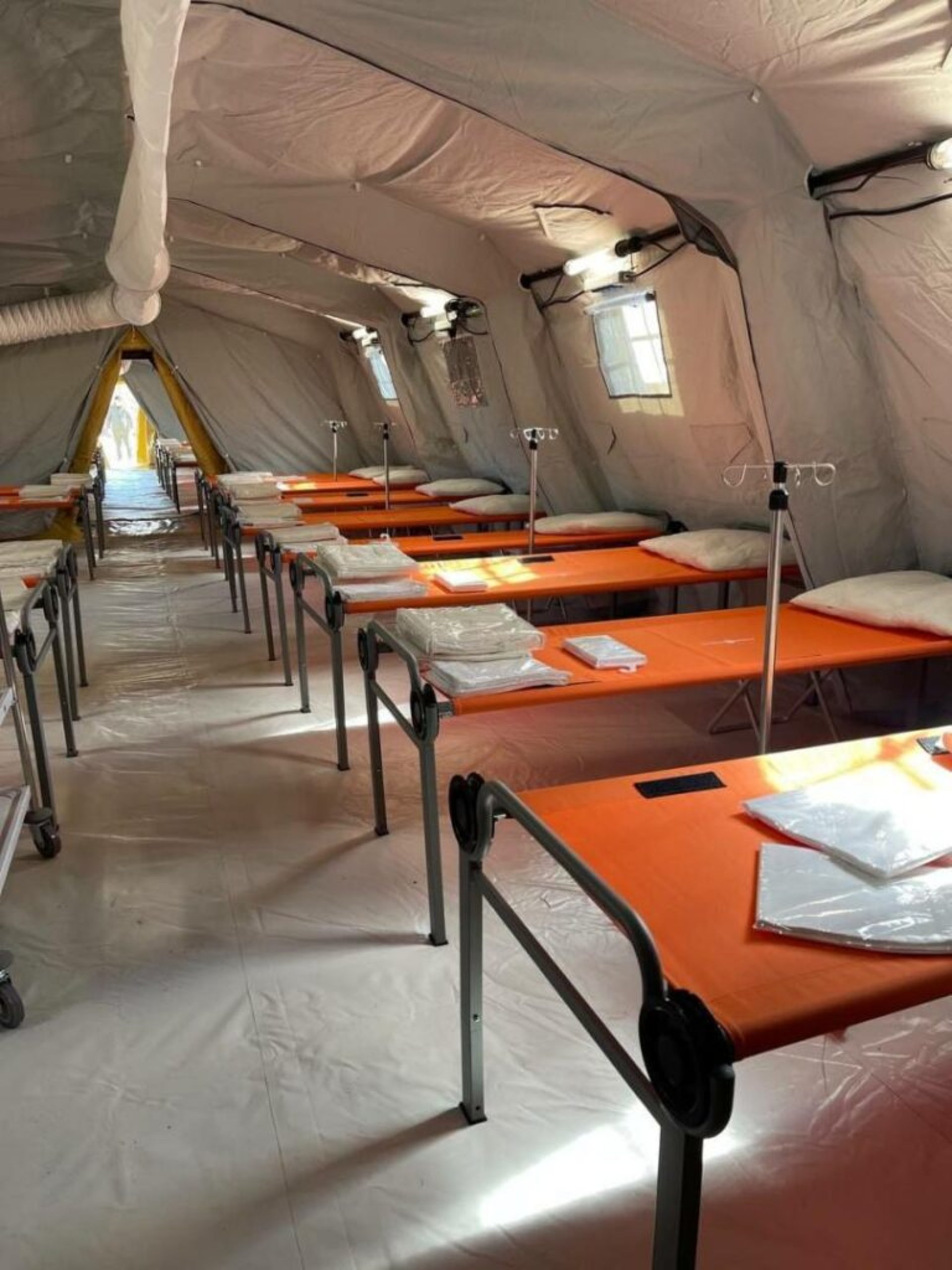 На Львівщині розгорнули вже третій польовий госпіталь