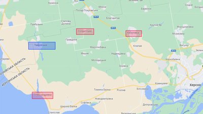 Херсонщина: захисники ведуть контрнаступ, Таврійське під контролем ЗСУ – міськрада
