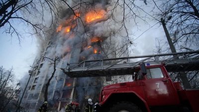 У Києві з початку війни пошкоджено 167 будинків і 44 школи