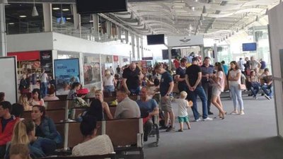 У львівському аеропорті зникло світло (ФОТО)