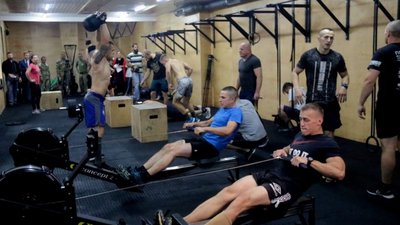 Десантники провели у Львові відкрите тренування перед загальноукраїнськими змаганнями (ФОТО, ВІДЕО)