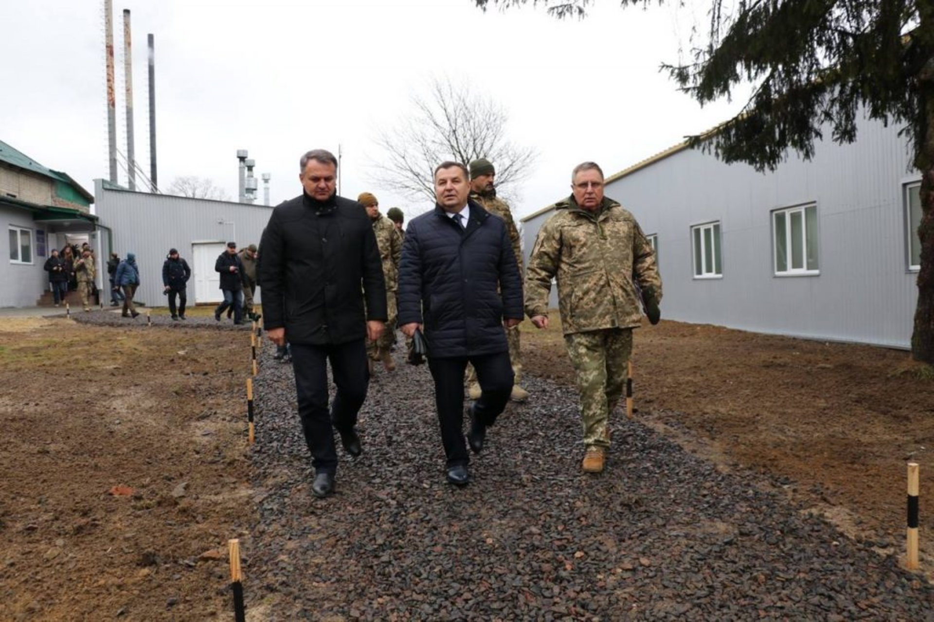 На Яворівському полігоні оглянули новозбудоване житло для військовослужбовців. Фото: Павло Ткачук