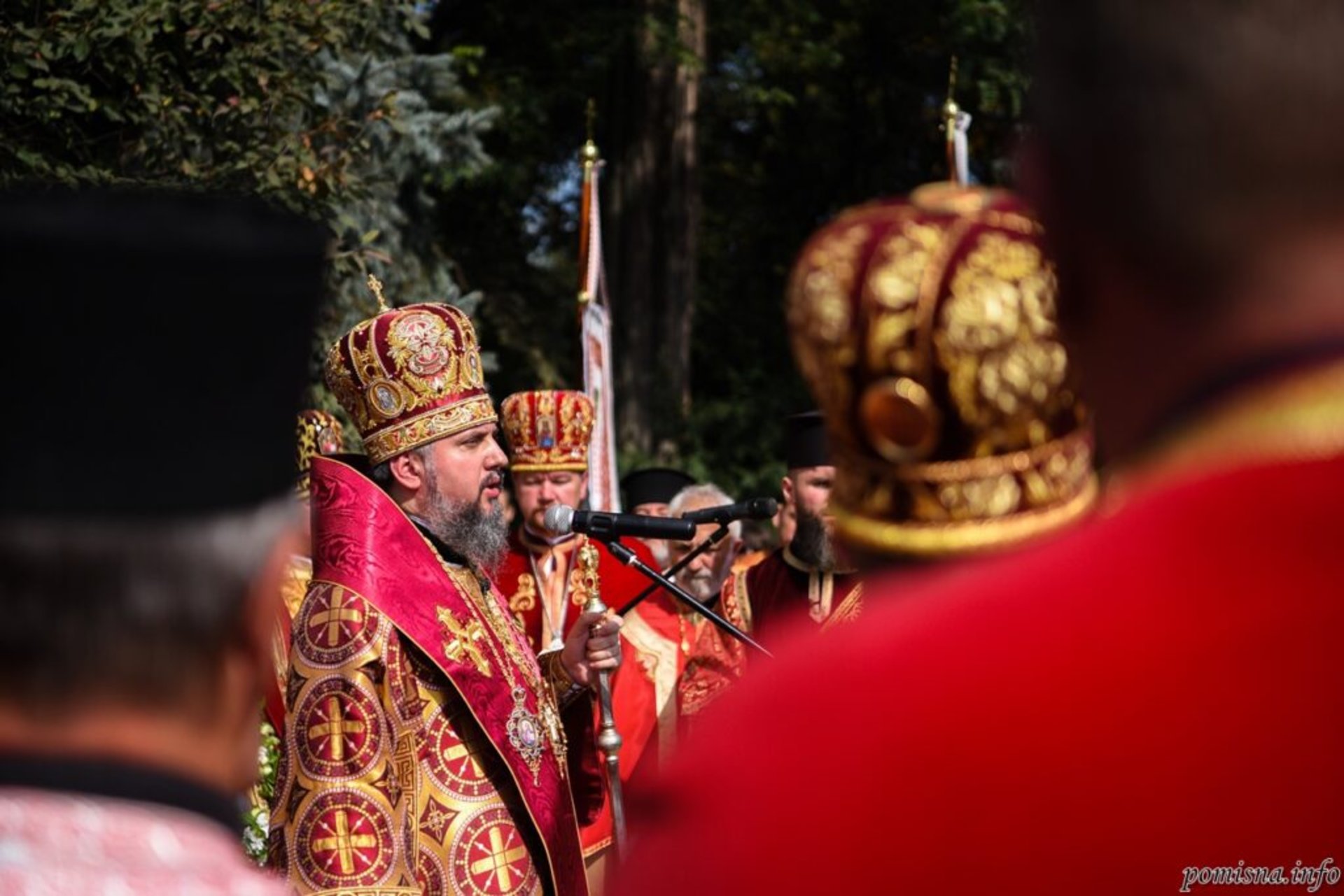 Епіфаній на Львівщині звершив освячення відновленого пам’ятника преподобному Іоану Вишенському., фото ПЦУ
