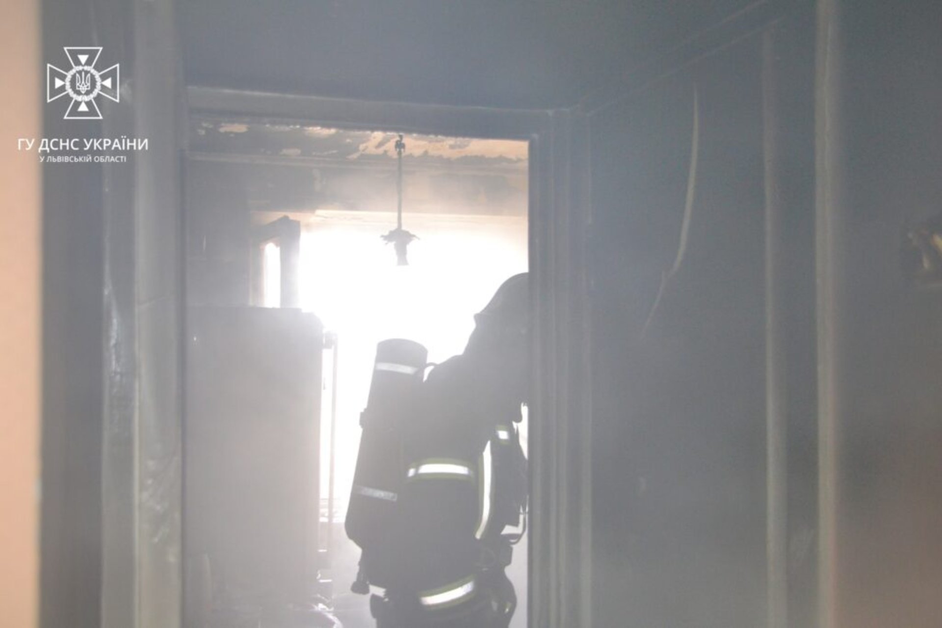 У Львові під час пожежі у багатоповерхівці пожежники врятували 12 людей