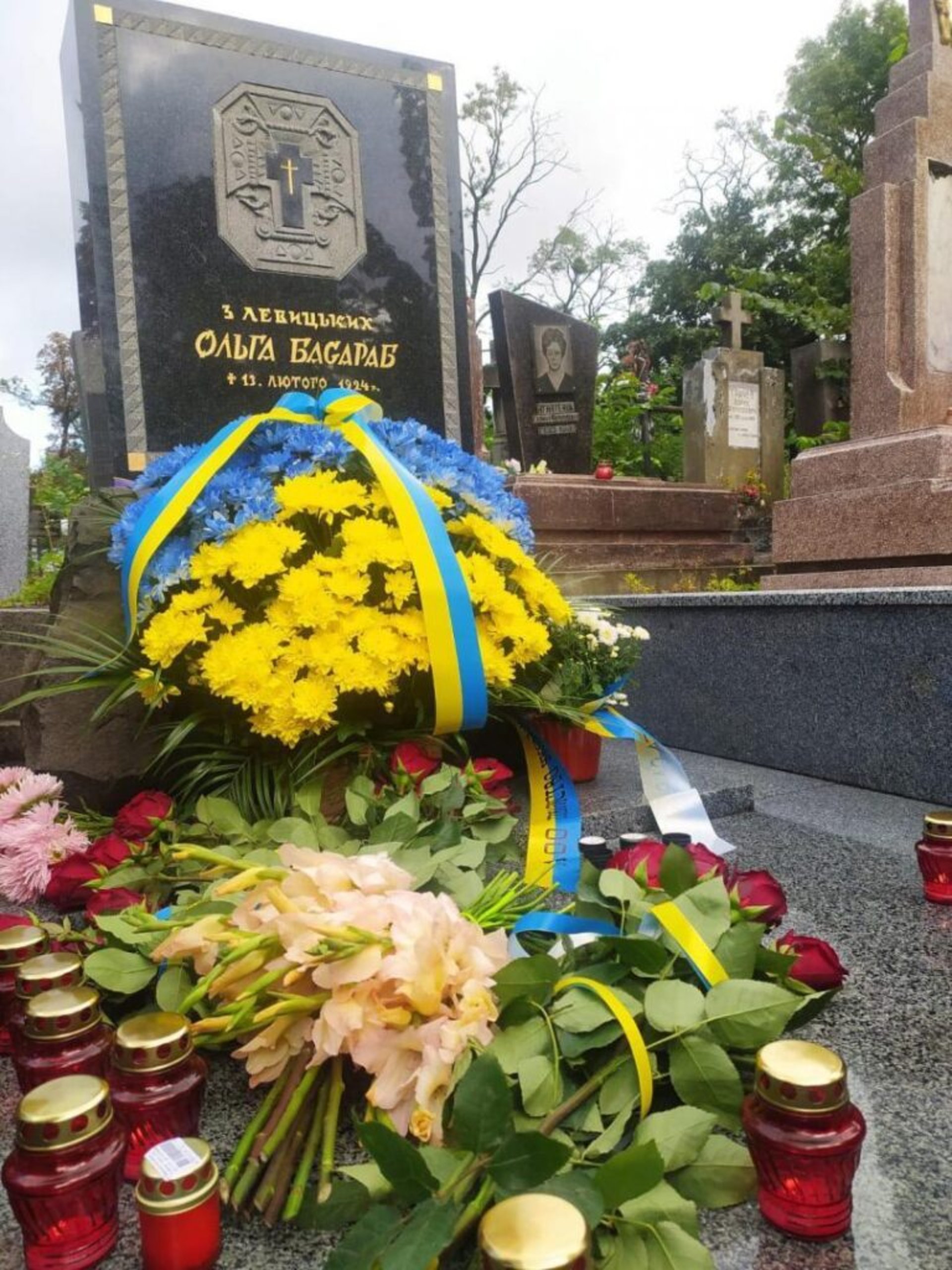 На Львівщині відзначили 132-гу річницю від дня народження Ольги Басараб