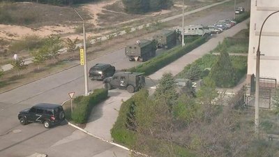 Окупанти починають тікати з Енергодара