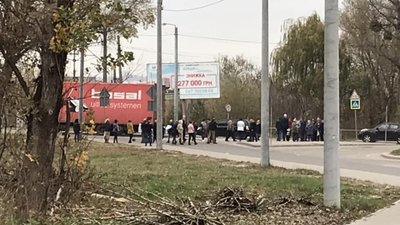 У Львові протестують проти будівництва сміттєпереробного заводу (ФОТО)