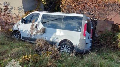 У Львові водій вилетів у кювет