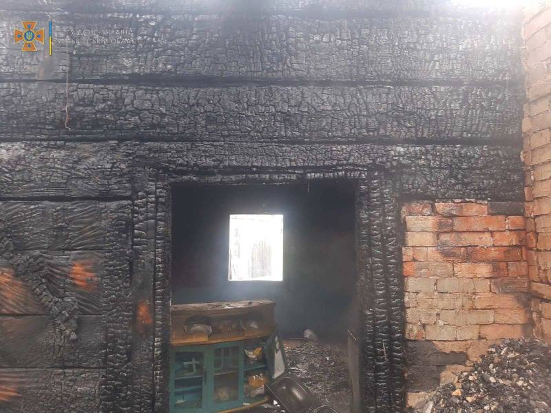 У Стрийському районі горів житловий будинок