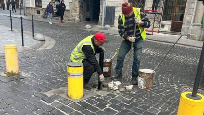 З парковки ресторану «Фешн» більше не можна виїхати у пішохідну зону Львова
