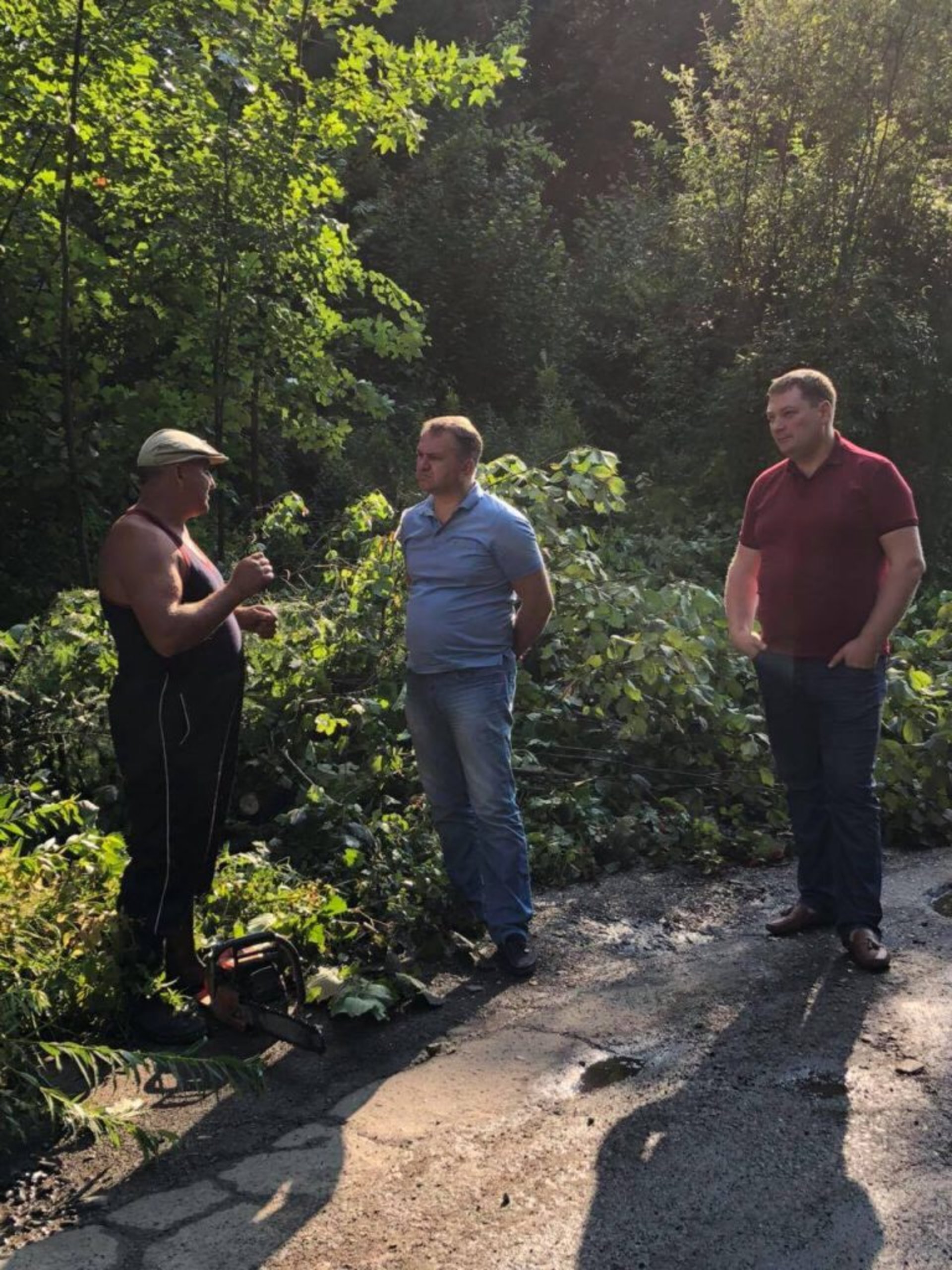 Синютка оглянув дороги на Дрогобиччині