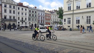 У Львові велопатрульні розповіли про чергування та особливості роботи (ФОТО, ВІДЕО)