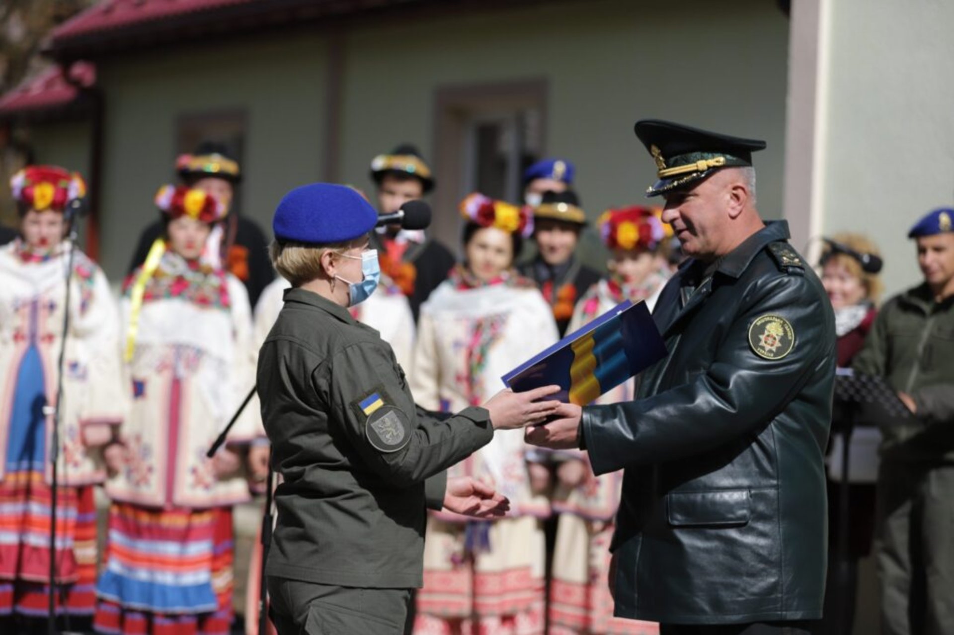 У Дрогобичі відкрили оновлену будівлю підрозділу Нацгвардії