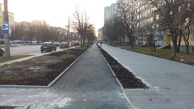 На Сихові будують нову велодоріжку (ФОТО)