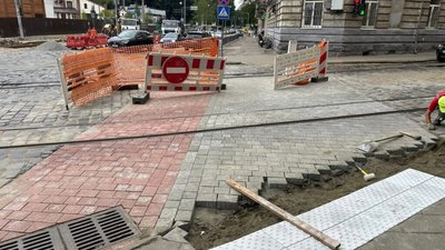 Зінкевич підтримав ремонт улюбленого перехрестя львівських водіїв