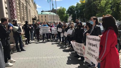 На Львівщині вимагають послабити карантин (ФОТО)