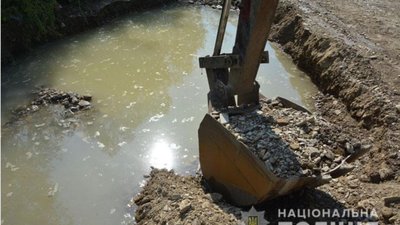 На Львівщині правоохоронці запобігли незаконному видобутку гравію