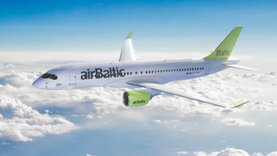AirBaltic літатиме з Риги до Львова