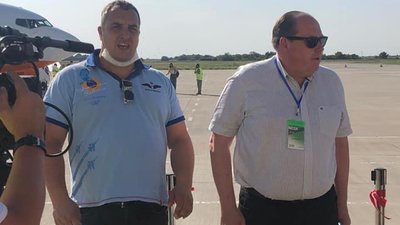 Ганущин полетів у Херсон (ФОТО, ВІДЕО)