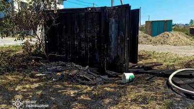 У Дублянах загорілася суха рослинність (ФОТО)