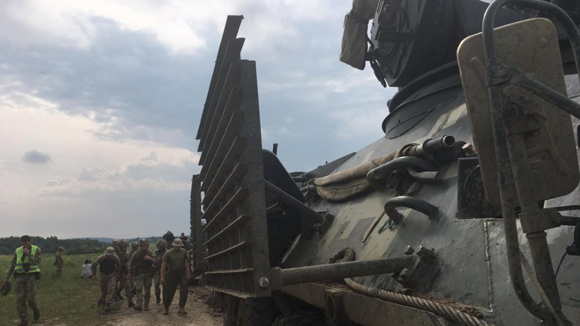 На Яворівському полігоні відбуваються навчання резервістів