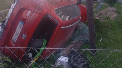 На Львівщині перекинувся автомобіль, загинула жінка