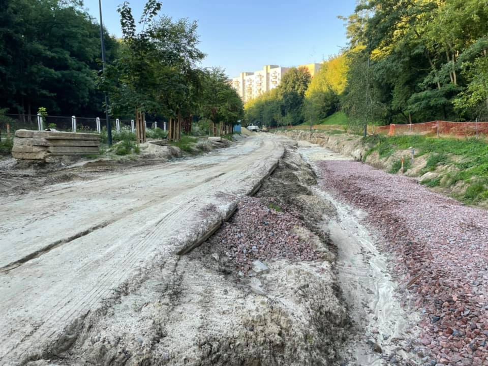 Ремонт вулиці Пилипа Орлика, фото Ігор Зінкевич