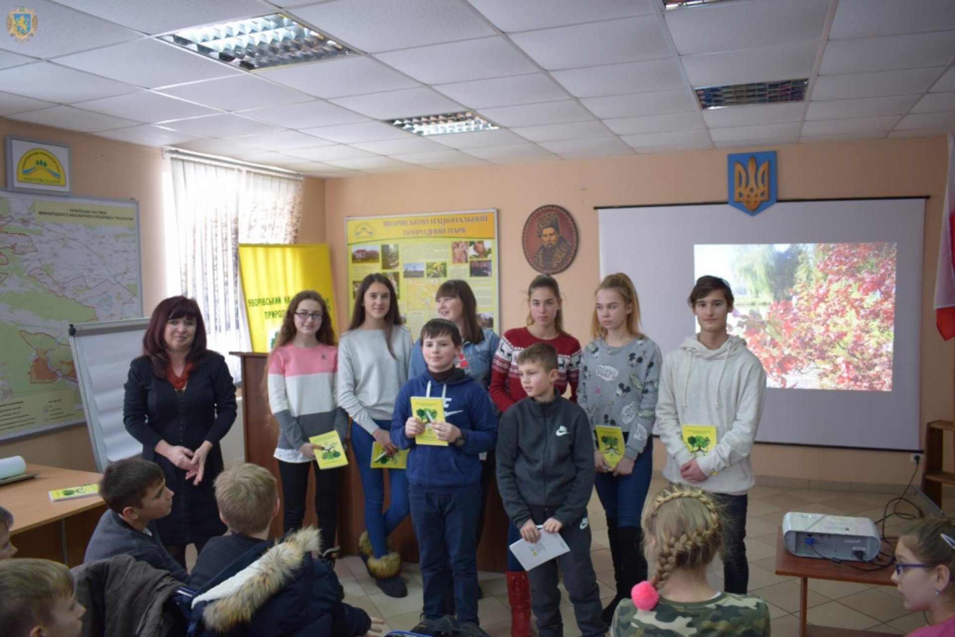 У Яворівському природному парку для дітей організували екосемінар