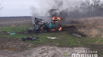 На Чернігівщині тракторист підірвався на протитанковій міні