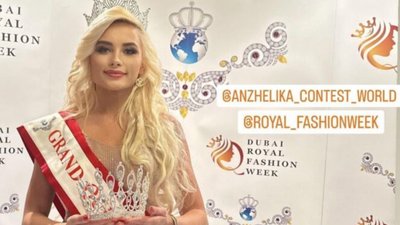 ANGELA гідно представила Україну на конкурсі краси в Дубай та здобула корону