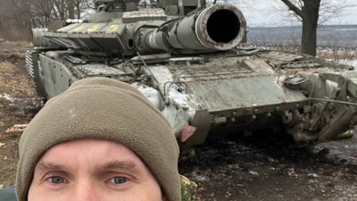 Захисники на одній БМП захопили 6 російських танків під Харковом